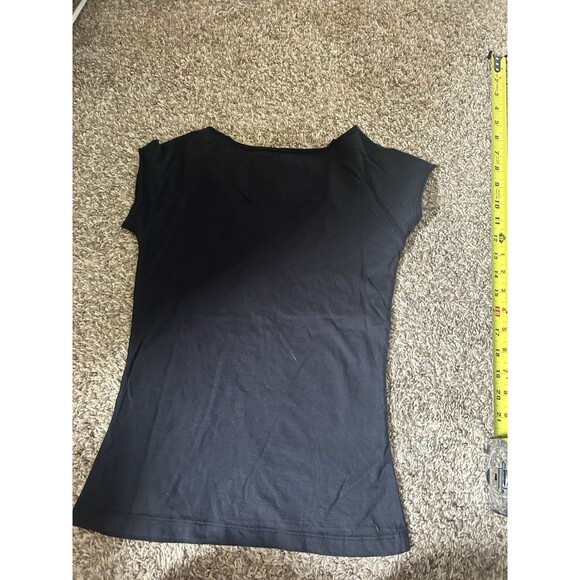 Vintage Hollister Embroidered Big Logo Y2K Fitted Short Sleeve Shirt Palm Tree M - Picture 5 of 7